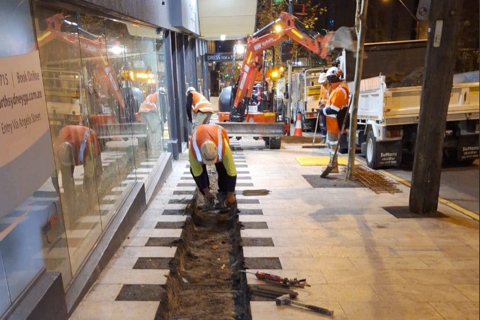 North Sydney Footpath upgrade